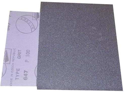 Abrasive cloth for metal and wood, grit 240, 230 × 280 mm