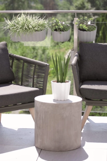 Ideal for balcony, windowsill, and terrace