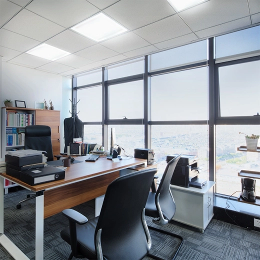 Flicker-free light for eye comfort