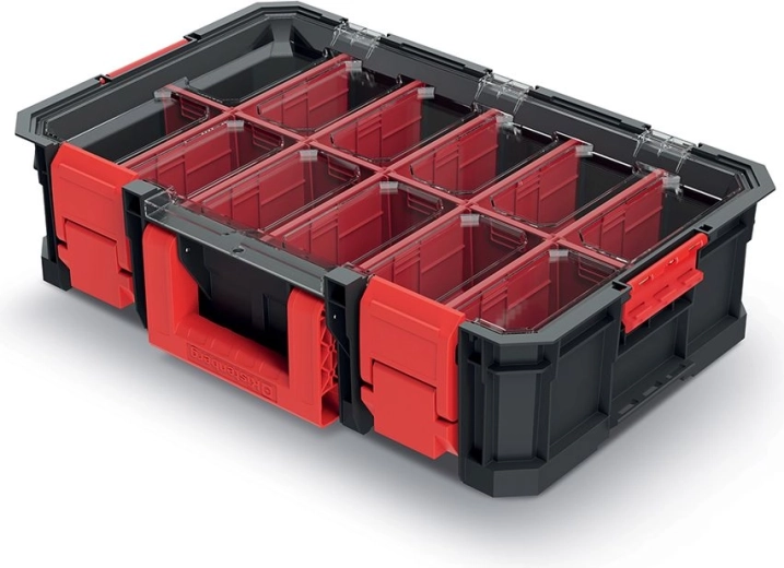Modular transport box 517 × 331 × 134 mm, black