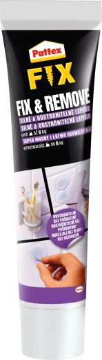 Pattex Fix & Remove transparent adhesive 44 g