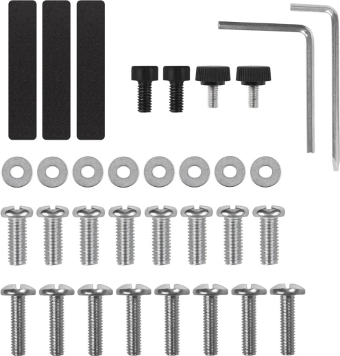 Stable mounting and complete installation kit