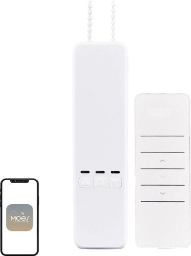 Moes smart roller blind motor with Wi‑Fi