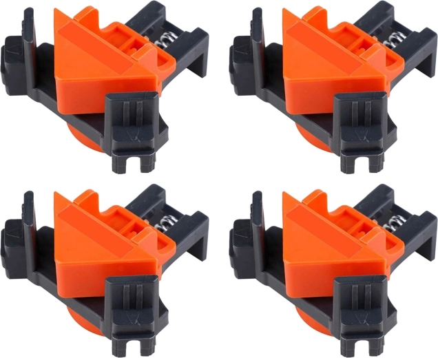 Set of 4 Renew Force 90° Corner Woodworking Clamps