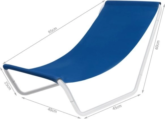 Sturdy steel frame with an ergonomic shape