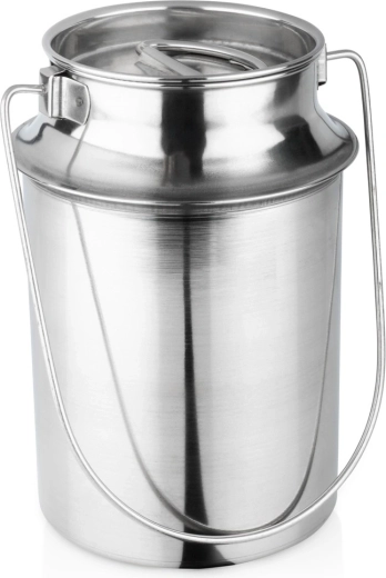 Vilde stainless steel milk can 3.2 l