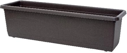 Plastic Planter Box Lobelia 50 cm Brown