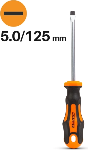 Плоска отвертка 5,0 × 125 mm