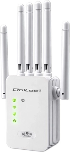 WiFi 5 AC1200 Signal Booster with 6 Antennas