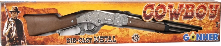 Gonher cowboy metal rifle for 8 shots