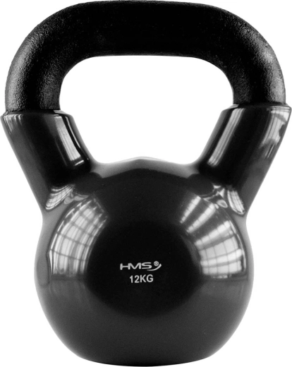 Steel kettlebell with vinyl coating 12 kg HMS