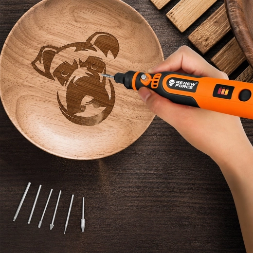 Compact design for detailed engraving
