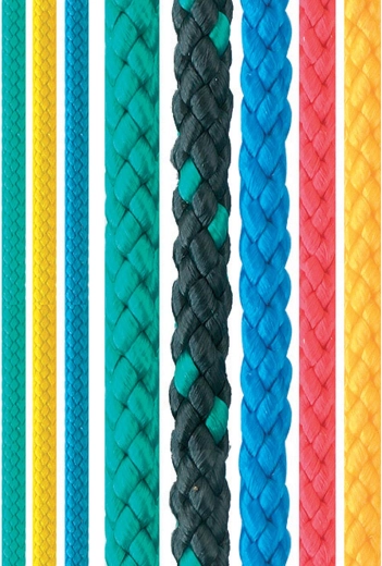 Braided polypropylene rope with core 6 mm, 100 m