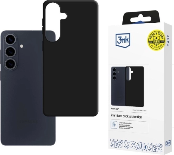 Matte case 3mk Matt Case for Samsung Galaxy S26, black