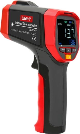 Инфрачервен термометър Uni-T UT303A+