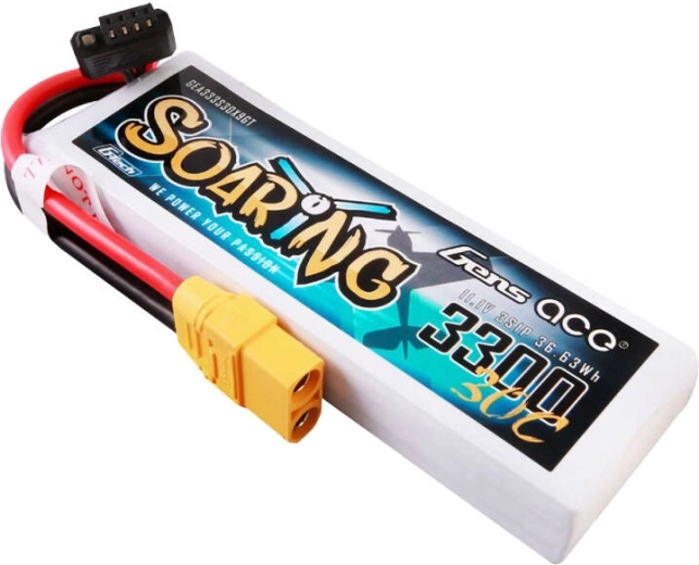 Капацитет 3300 mAh за по-дълги полети