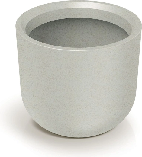 Molta Round High Flower Pot 40 cm sand