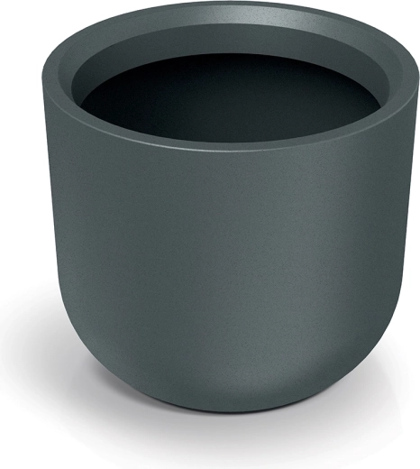 Molta Round High Planter 40 cm – Graphite