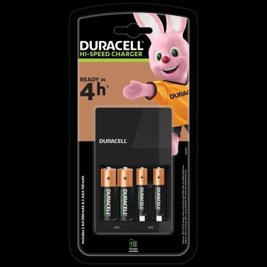 Зарядно устройство Duracell Hi-Speed с батерии AA и AAA