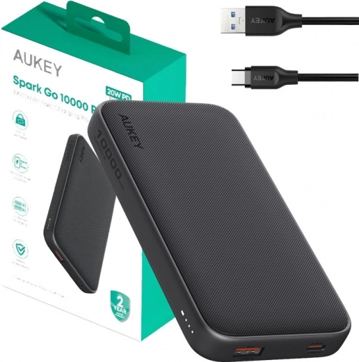 Powerbanka Aukey Spark Go 10000mAh с USB-C