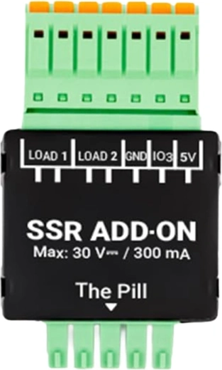 Two SSR channels for independent load control