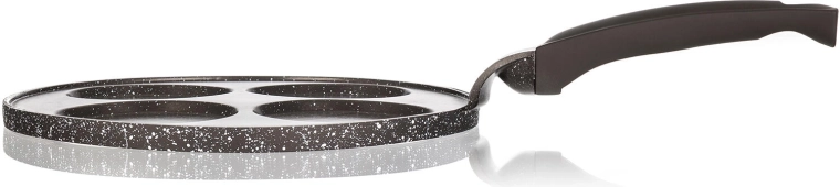 Non-stick granite surface for low-fat cooking