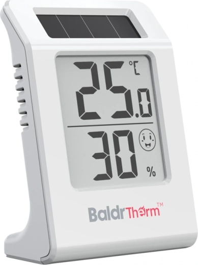 Соларен цифров термохигрометър BaldrTherm