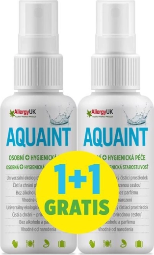Aquaint 100% екологична почистваща вода 50 ml + подарък 50 ml