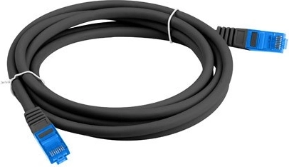 Cat 6A S/FTP CCA Patch Cable 2 m Black