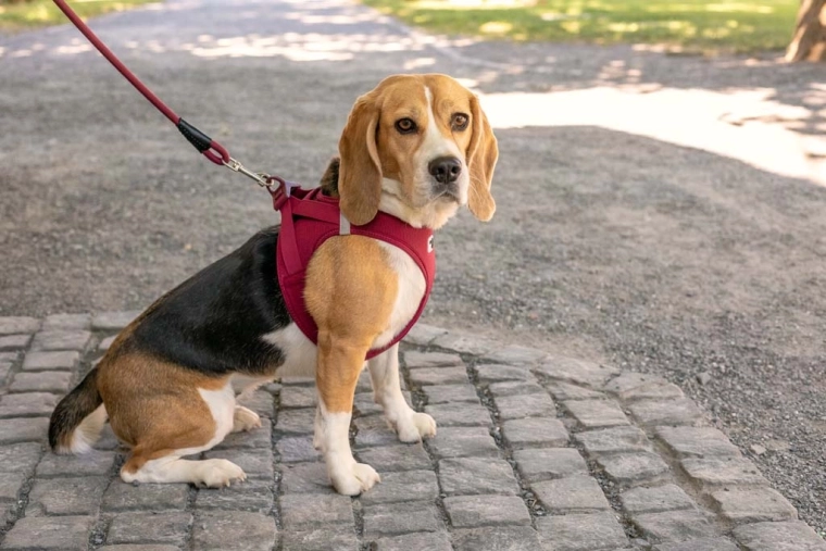 Safer walks: pull distribution and reflective elements