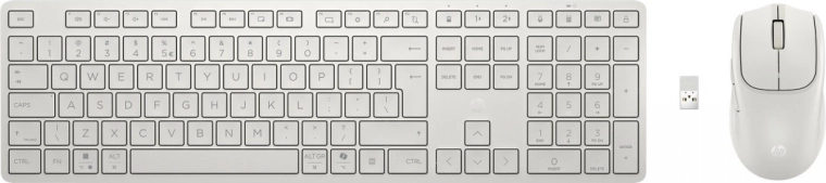 HP Wireless Keyboard and Mouse Set for Multiple Devices Dual‑Mode
