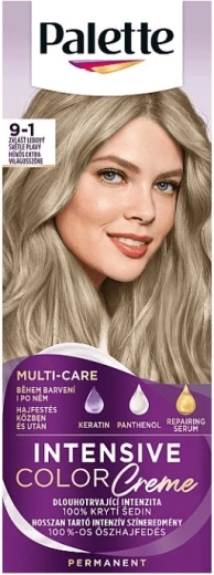 Palette Intensive Color Creme 9-1 екстра ледено светло русо, 50 мл