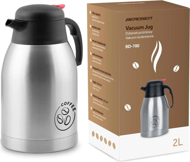 Vacuum thermal coffee carafe 2 L BERDSEN