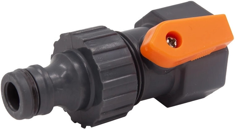 Adapter with valve 3/4" internal thread