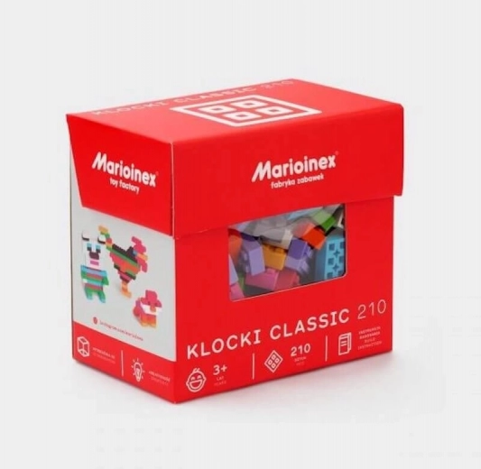 Конструктор с кубчета Classic 210 части