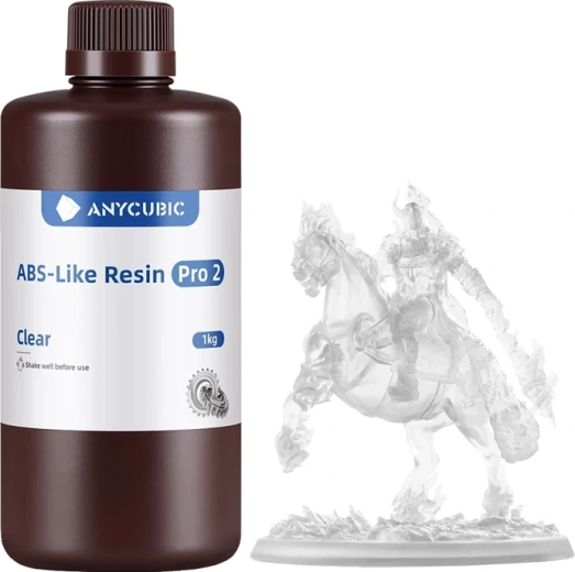 Anycubic ABS-like Resin Pro 2 прозрачна смола