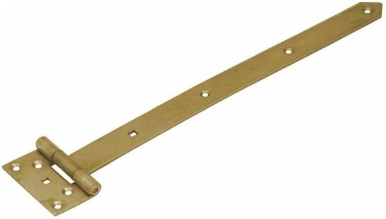 Панта за вратичка 400 × 45 × 90 × 35 × 3 mm, жълто поцинкована