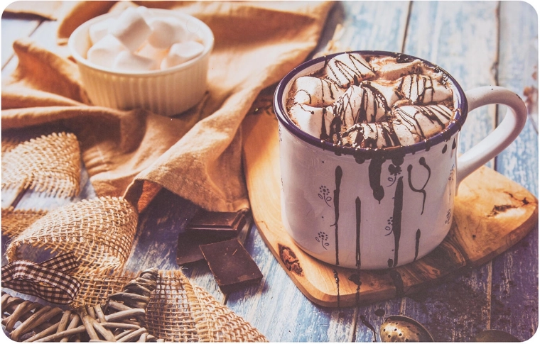 Hotchoco plastic placemat 43 × 28 cm