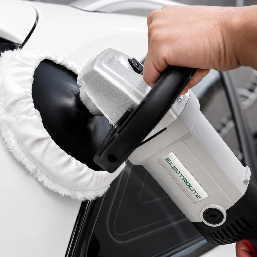 ELECTROLITE електрическа полирмашина за автомобил 1800 W – премиум detailing комплект