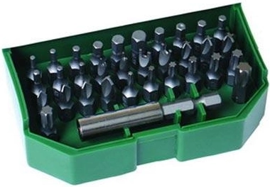 33-piece S2 FESTA bit set with magnetic holder