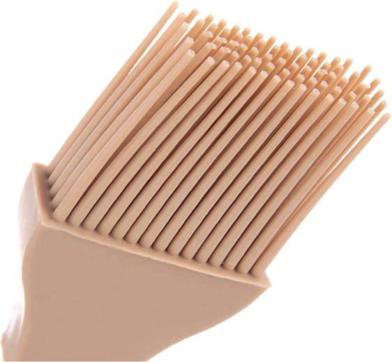Flexible silicone bristles