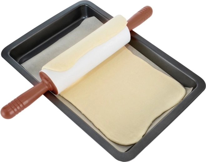 Even dough rolling directly on the baking sheet