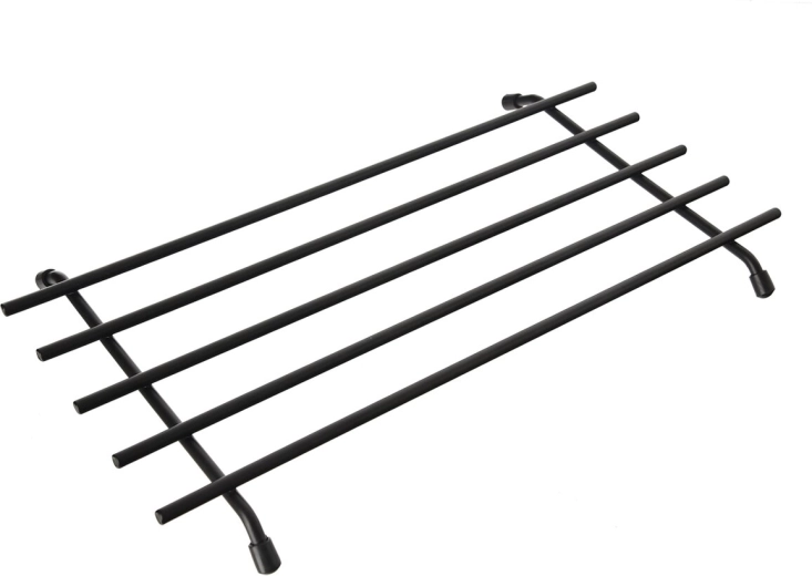 Metal trivet Radka 35 × 20 cm, black