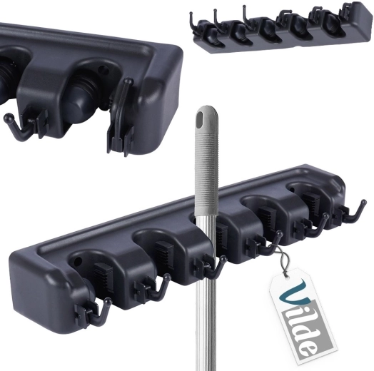Five self-locking grips for secure holding