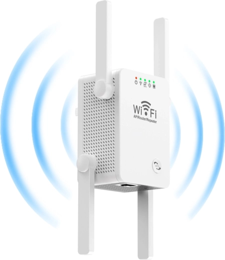 Four adjustable antennas
