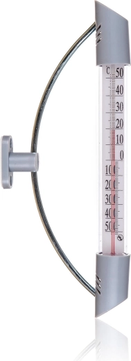 Window thermometer 23 cm plastic and metal