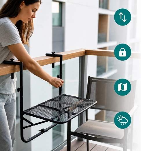 Foldable design saves space