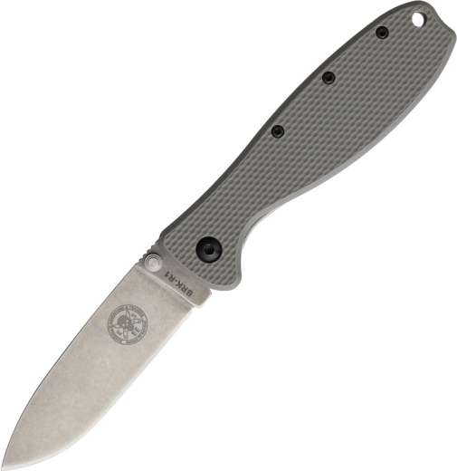 Сгъваем джобен нож Esee Zancudo 7,7 см, stonewash, листно зелена FRN