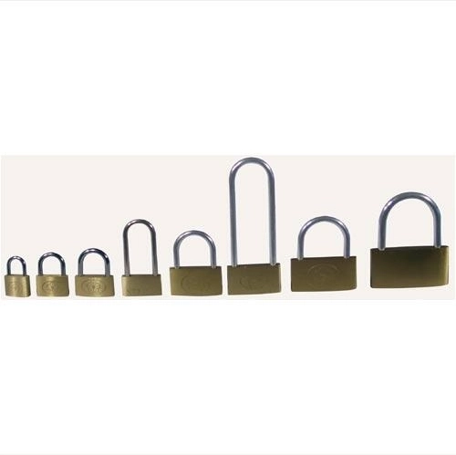 Brass padlock 20 mm with 3 keys