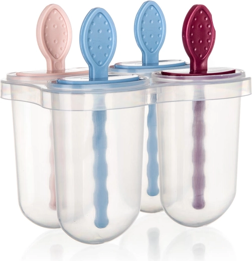 ACASSA 60 ml Ice Pop Molds, Set of 4